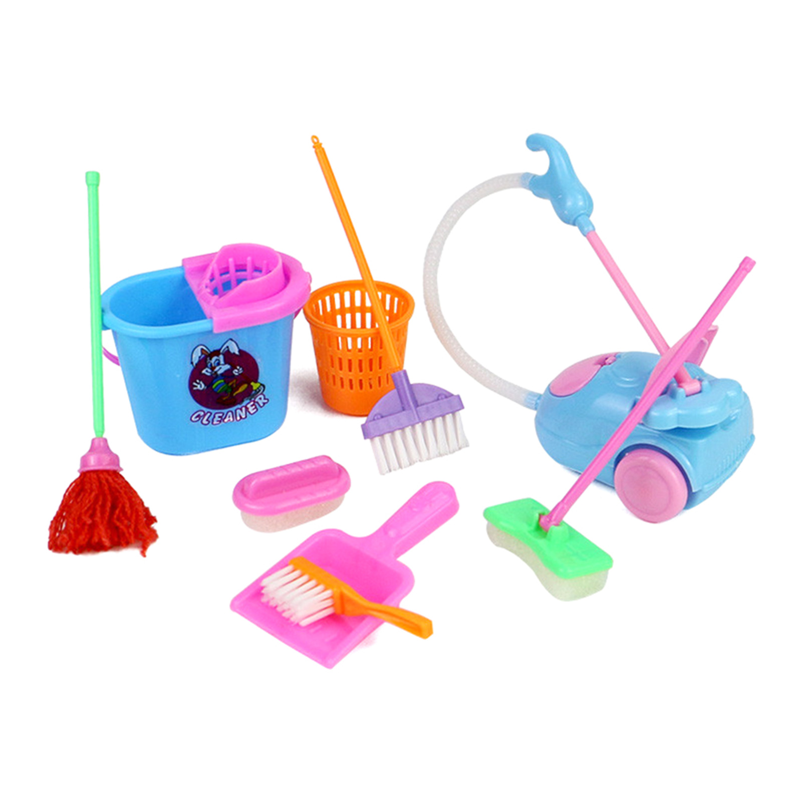 Kids Outdoor Broom - Juego de Juguetes de Limpieza para
