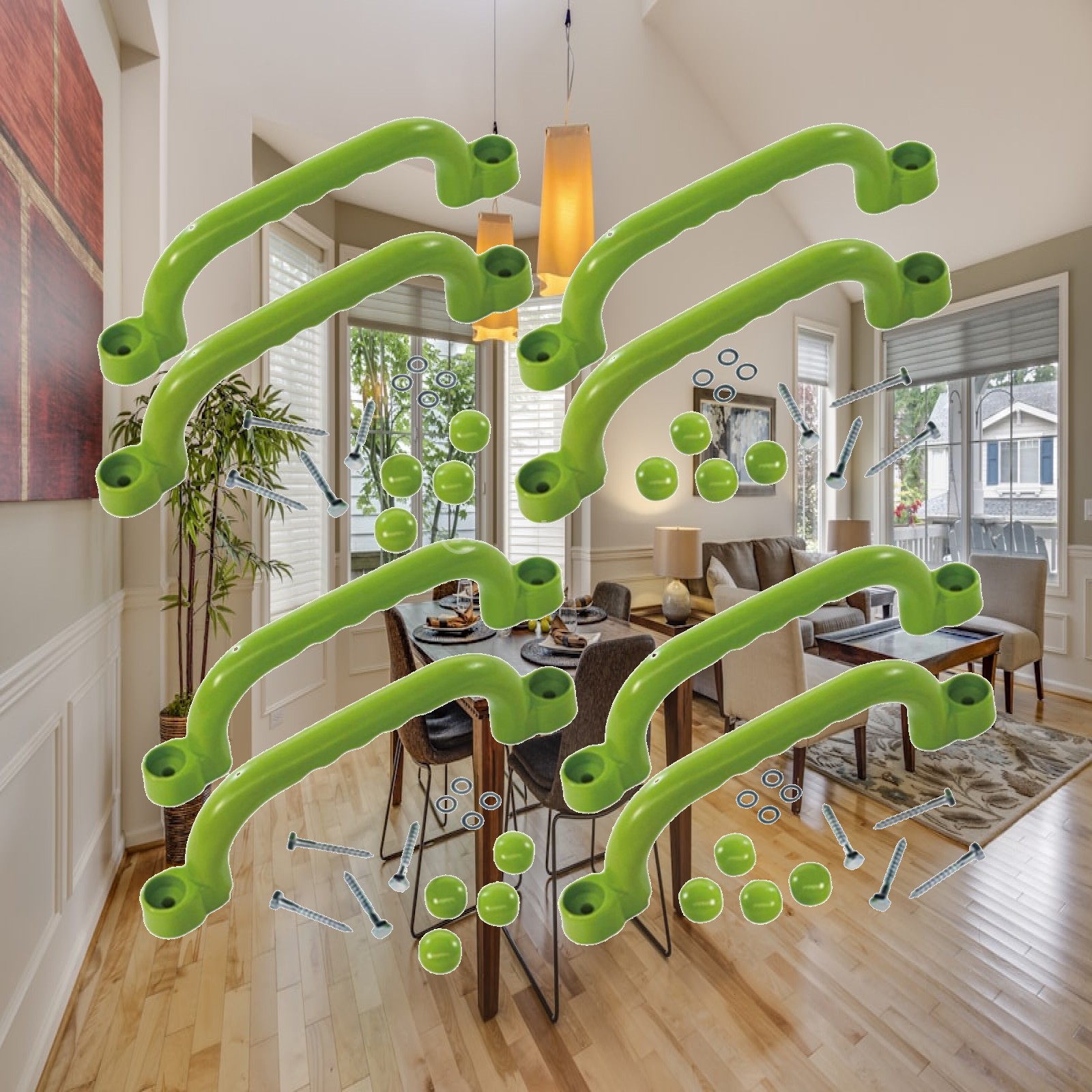 8x Agarraderas de Escalada par - Kids Outdoor Climbing Frame reseña y precio