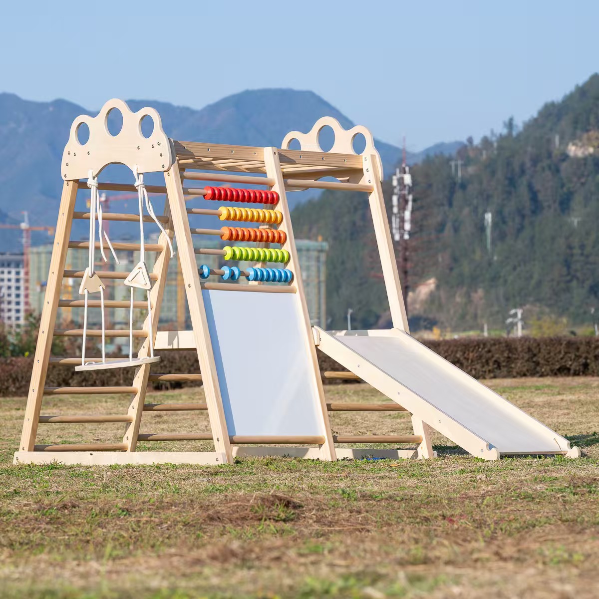 Estructura de Escalada Grande  - Kids Outdoor Climbing Frame reseña y precio