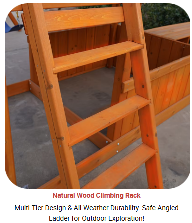 Equipo de Juego, Estructura de - Kids Outdoor Climbing Frame reseña y precio