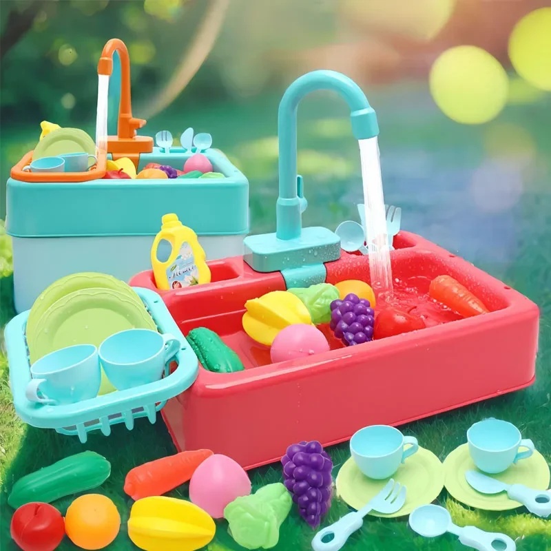 Juego de juguetes de cocina de - Kids Outdoor Kitchen Accessories reseña y precio